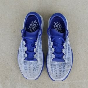 Under Armour periwinkle tennis shoes